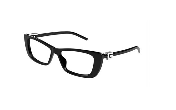 Montatura vista Gucci Donna GG1682O001-BLACK-BLACK-TRANSPARENT53 - GG1682O001-BLACK-BLACK-TRANSPARENT53